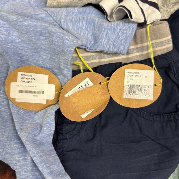 Egg by Susan Lazar 3 Piece Casual T-Shirts & Pants Lot Boy's Size 4 / 5 NWT - Picture 8 of 8